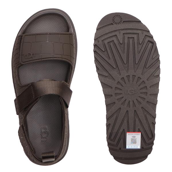 【UGG/アグ】1175311 レディース ゴールデングロウ エンボスト GoldenGlow Embossed WOMENS レディース サンダル 厚底 プラットフォーム クロコ 靴 シューズの画像