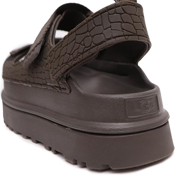 【UGG/アグ】1175311 レディース ゴールデングロウ エンボスト GoldenGlow Embossed WOMENS レディース サンダル 厚底 プラットフォーム クロコ 靴 シューズの画像