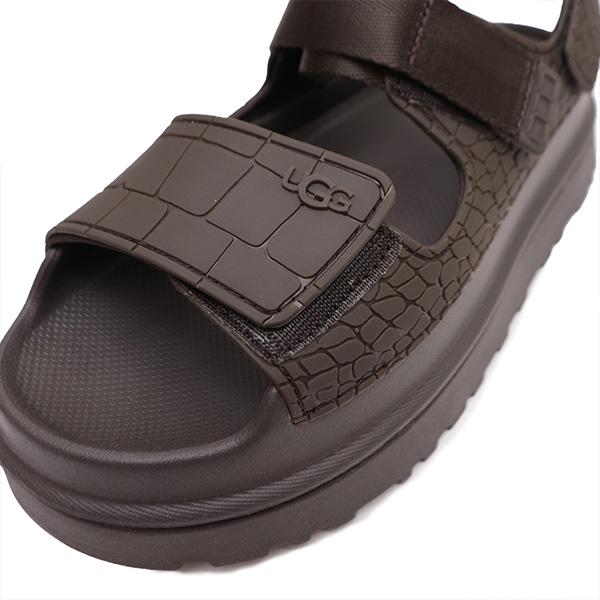 【UGG/アグ】1175311 レディース ゴールデングロウ エンボスト GoldenGlow Embossed WOMENS レディース サンダル 厚底 プラットフォーム クロコ 靴 シューズの画像