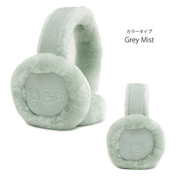 【美品】 正規品　UGG　イヤマフ　エンブロイダリー　ロゴ　チェスナット 今季完売品 UGG シープスキン エンブロイダリー イヤーマフ チェス
