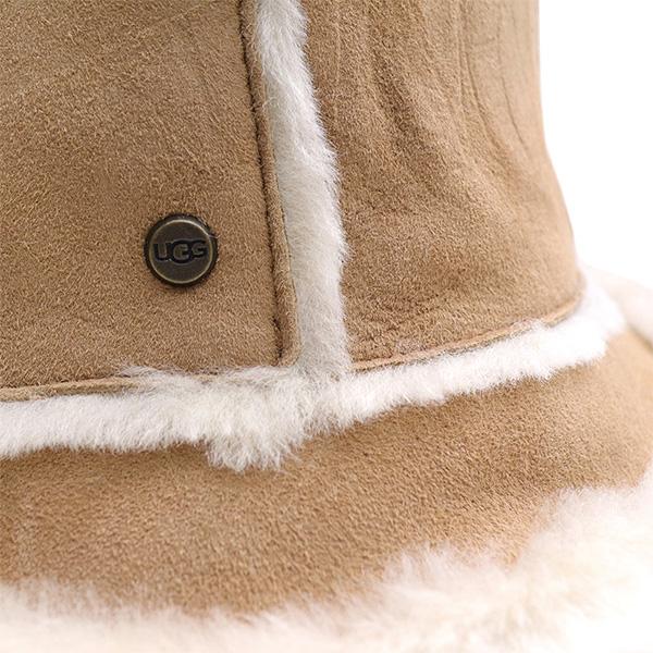 【UGG/アグ】21622 SHEEPSKIN SPILLSEAM BUCKET HAT バケットハット もこもこ ハット 帽子 レディース シープスキン プレゼント ギフト｜bobsstore｜06