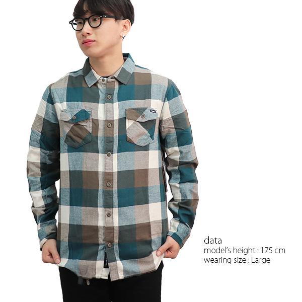 VANS バンズ【VANS】VN000JOG MN BOX FLANNEL 長袖 チェック VANS バンズ【VANS】VN000JOG MN BOX FLANNEL 長袖 チェック