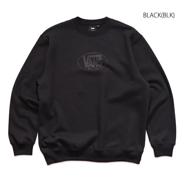 VANS　バンズ　黒　スウェット　トレーナー　部屋着 VANS（ヴァンズ） トレーナー スウェット VANS/バンズ W SHORT LENGTH