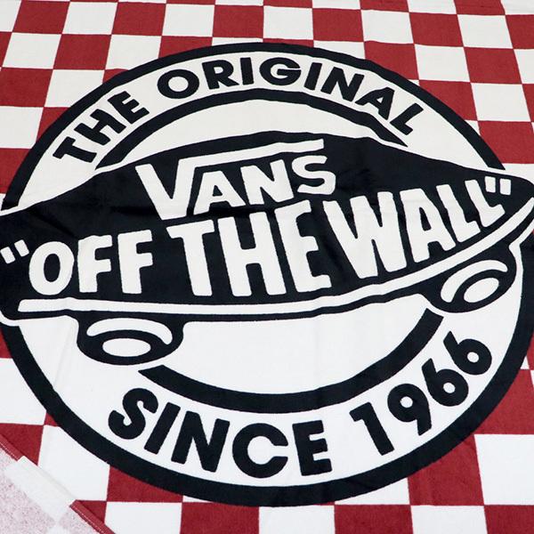 特大 VANS ビーチタオル　ヴァンズ 黒／白 チェッカー柄 Amazon.co.jp: [バンズ] MN OTW CHECK TOWEL ビーチタオル バス