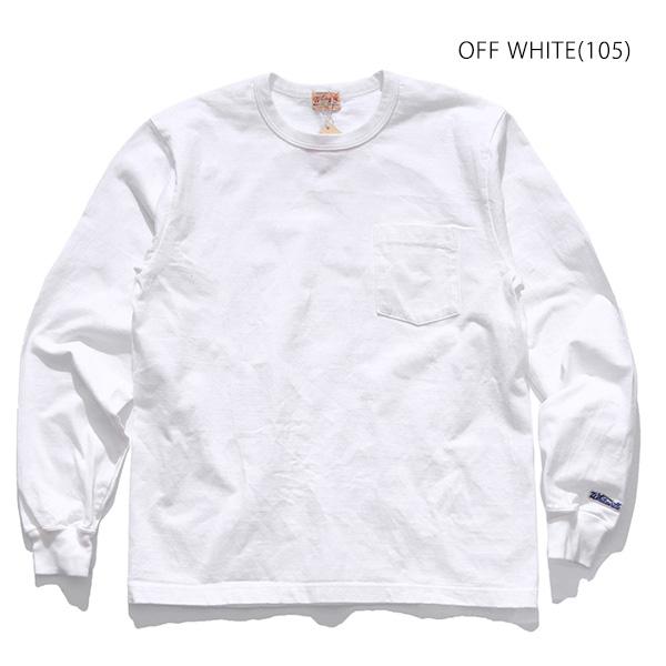 WHITESVILLE ホワイツビル【WHITES VILLE】LONG SLEEVE POCKET T-SHIRT
