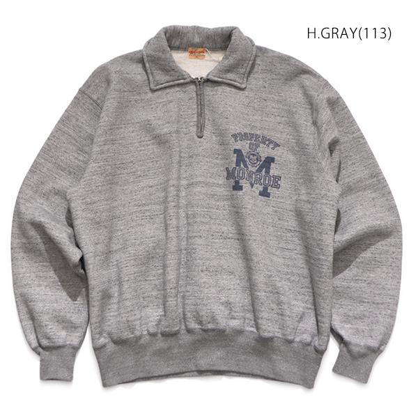 WHITESVILLE ホワイツビル【WHITES VILLE】WV69617 HALF ZIP ハーフ