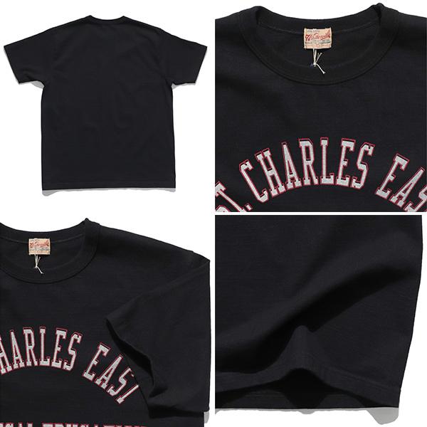 ホワイツビル【WHITES VILLE】PHYSICAL EDUCATION TEE メンズ 半袖 Tシャツ カレッジプリント ロゴ クルーネック シンプル 日本製｜bobsstore｜10