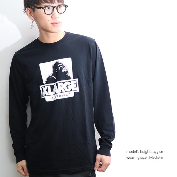 エクストララージ【X-LARGE】01193102 L/S TEE OG 長袖 Tシャツ ロンT メンズ クルーネック ロゴ ゴリラ ラージ シンプル 定番【ネコポス発送のみ送料無料】｜bobsstore｜06