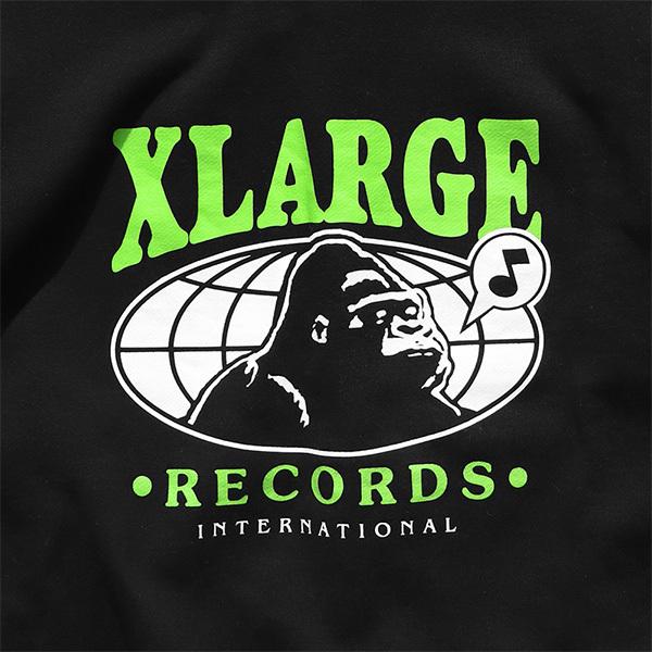 XLARGE エクストララージ【X-LARGE】RECORDS CREWNECK SWEAT XLARGE エクストララージ【X-LARGE】RECORDS CREWNECK SWEAT