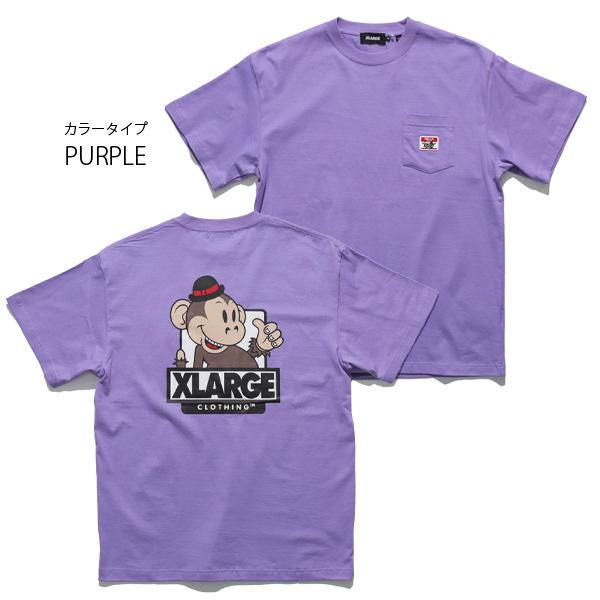 エクストララージ【X-LARGE】KEITH S/S POCKET TEE Tシャツ 半袖 クルーネック メンズ ロゴ ゴリラ シンプル【ネコポス発送のみ送料無料】｜bobsstore｜06