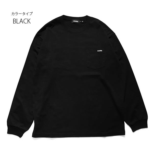 エクストララージ【X-LARGE】MINI STANDARD LOGO L/S POCKET TEE ロンT 長袖 カットソー メンズ ポケット ロゴ ラージ【ネコポス発送のみ送料無料】｜bobsstore｜06