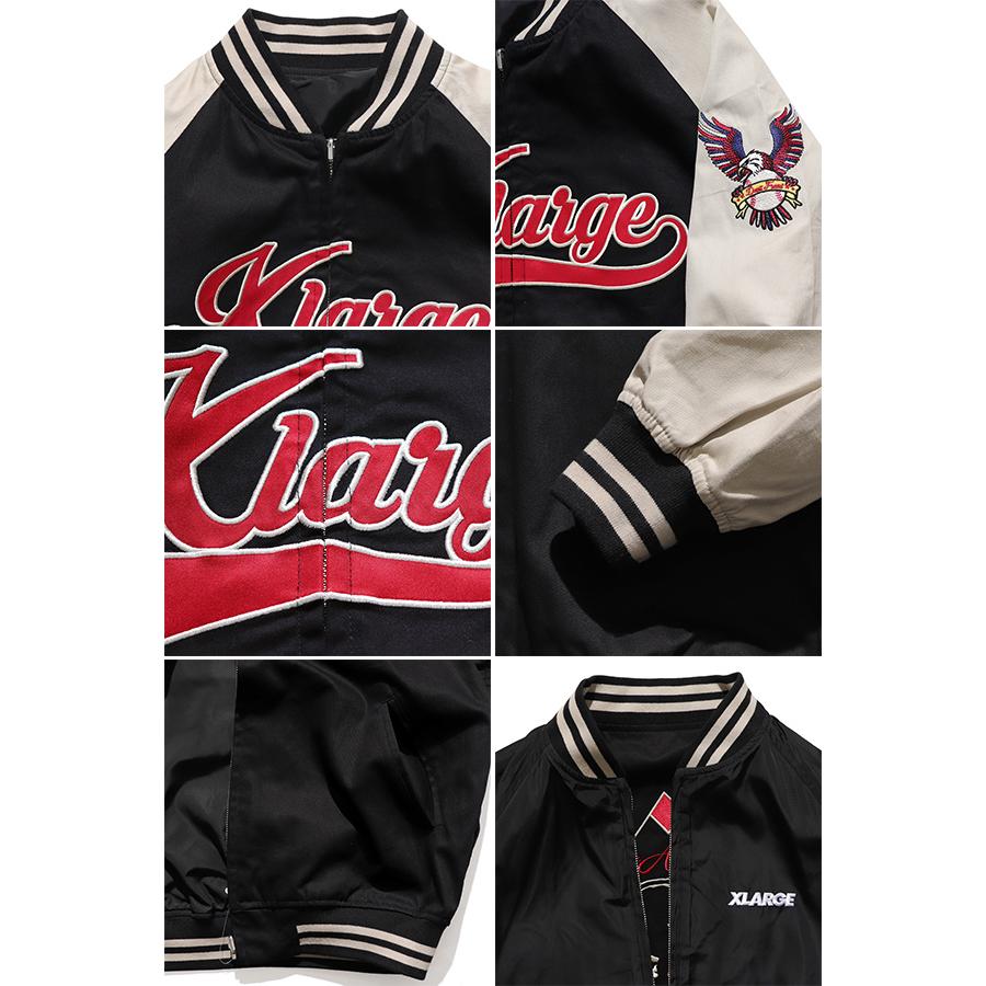 XLARGE エクストララージ【X-LARGE】REVERSIBLE BASEBALL JACKET XLARGE エクストララージ【X-LARGE】REVERSIBLE BASEBALL JACKET