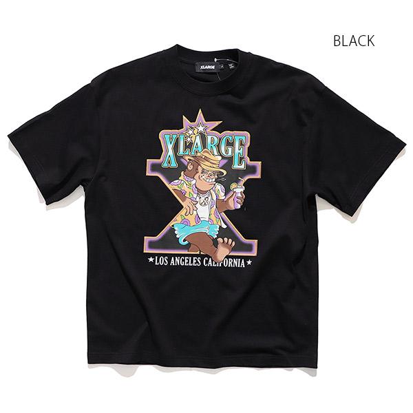 エクストララージ【X-LARGE】VACATION S/S TEE Tシャツ 半袖 メンズ クルーネック ロゴ ラージ ゴリラ【ネコポス発送のみ送料無料】｜bobsstore｜09