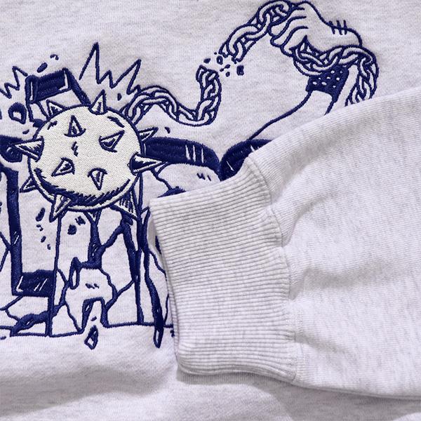 エクストララージ【X-LARGE】SPIKE BALL CREWNECK SWEATSHIRT 