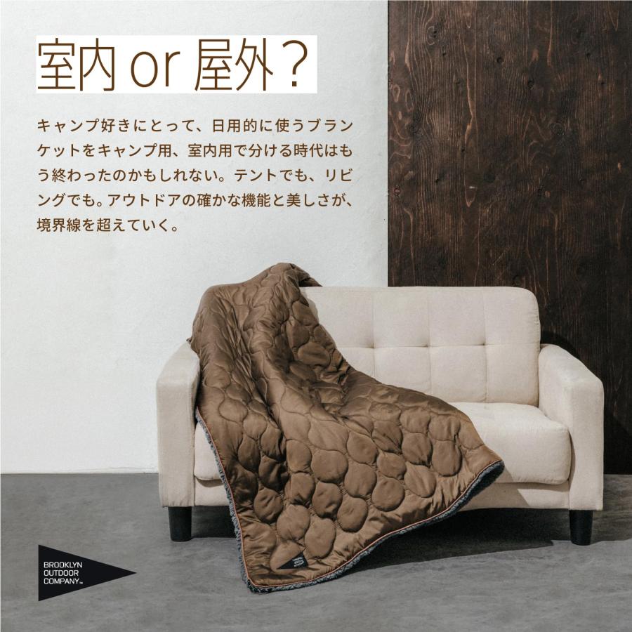 ブルックリンアウトドアカンパニー エコダウン サーマルシェルパブランケット BROOKLYN OUTDOOR COMPANY（ブルックリンアウトドアカンパニー） The