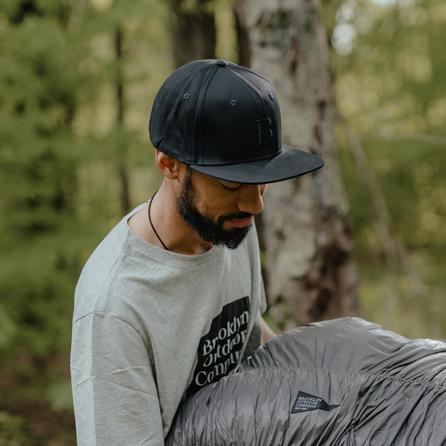 BROOKLYN OUTDOOR COMPANY (ブルックリンアウトドアカンパニー)  BOC The B Cap 平ツバBキャップ | BROOKLYN OUTDOOR COMPANY | 04