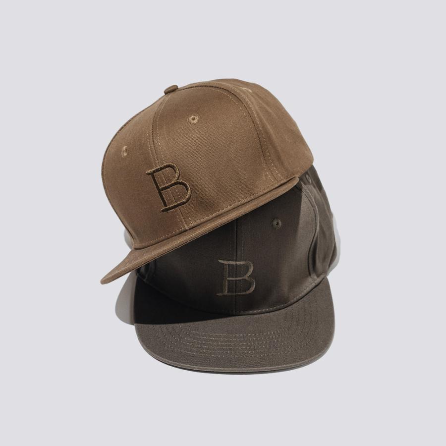 BROOKLYN OUTDOOR COMPANY (ブルックリンアウトドアカンパニー)  BOC The B Cap 平ツバBキャップ | BROOKLYN OUTDOOR COMPANY | 08