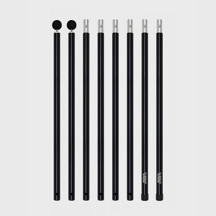 BROOKLYN OUTDOOR COMPANY (BOC) タープポール 2本 【公式通販】
