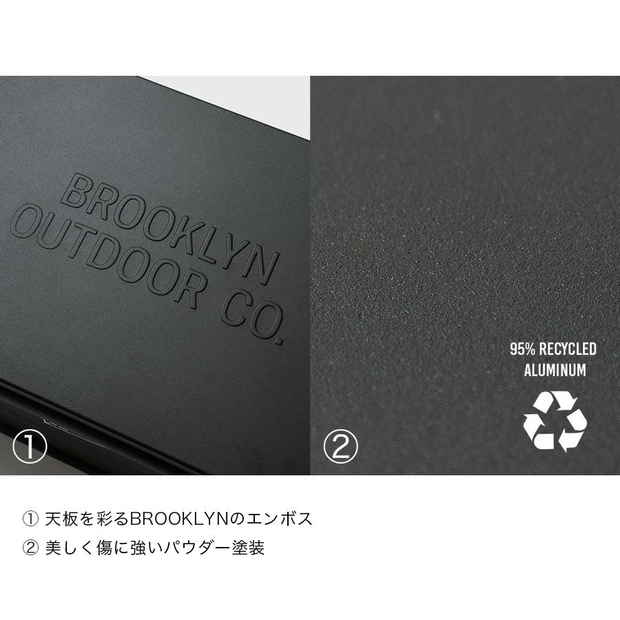 BROOKLYN OUTDOOR COMPANY (ブルックリンアウトドアカンパニー)  BOC The Al Container BK M アルミ製コンテナボックス M｜boc｜16