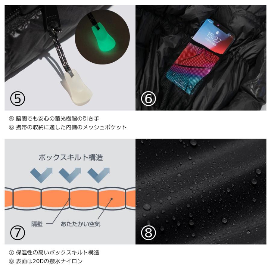 BROOKLYN OUTDOOR COMPANY 寝袋 800FP 1200G 10%OFF☆BLACK FRIDAY】The Catskills Peak+ Sleeping Bag 800FP