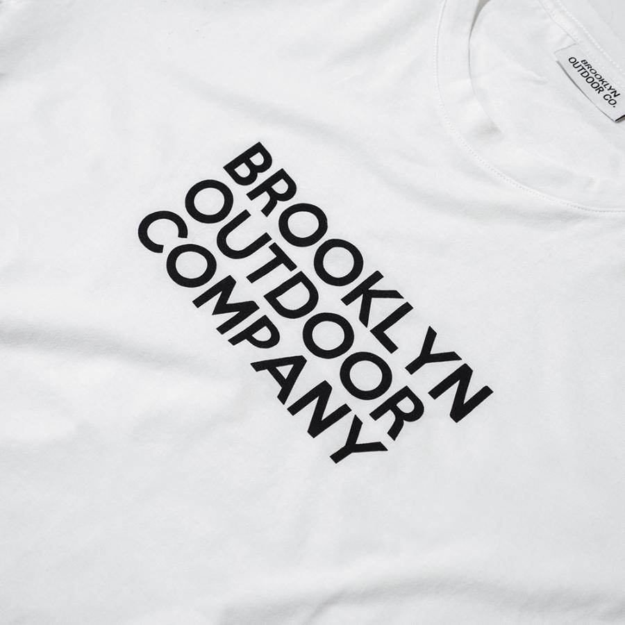 BROOKLYN OUTDOOR COMPANY (ブルックリンアウトドアカンパニー)  BOC The Recycled Cotton T Shirts WHITE リサイクルコットンTシャツ | BROOKLYN OUTDOOR COMPANY | 09