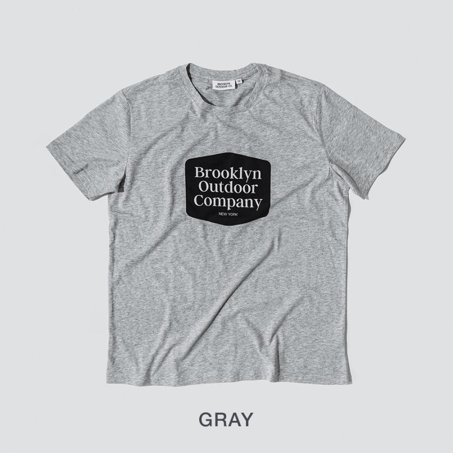 BROOKLYN OUTDOOR COMPANY (ブルックリンアウトドアカンパニー)  BOC The Recycled Cotton T Shirts GRAY リサイクルコットンTシャツ | BROOKLYN OUTDOOR COMPANY | 08