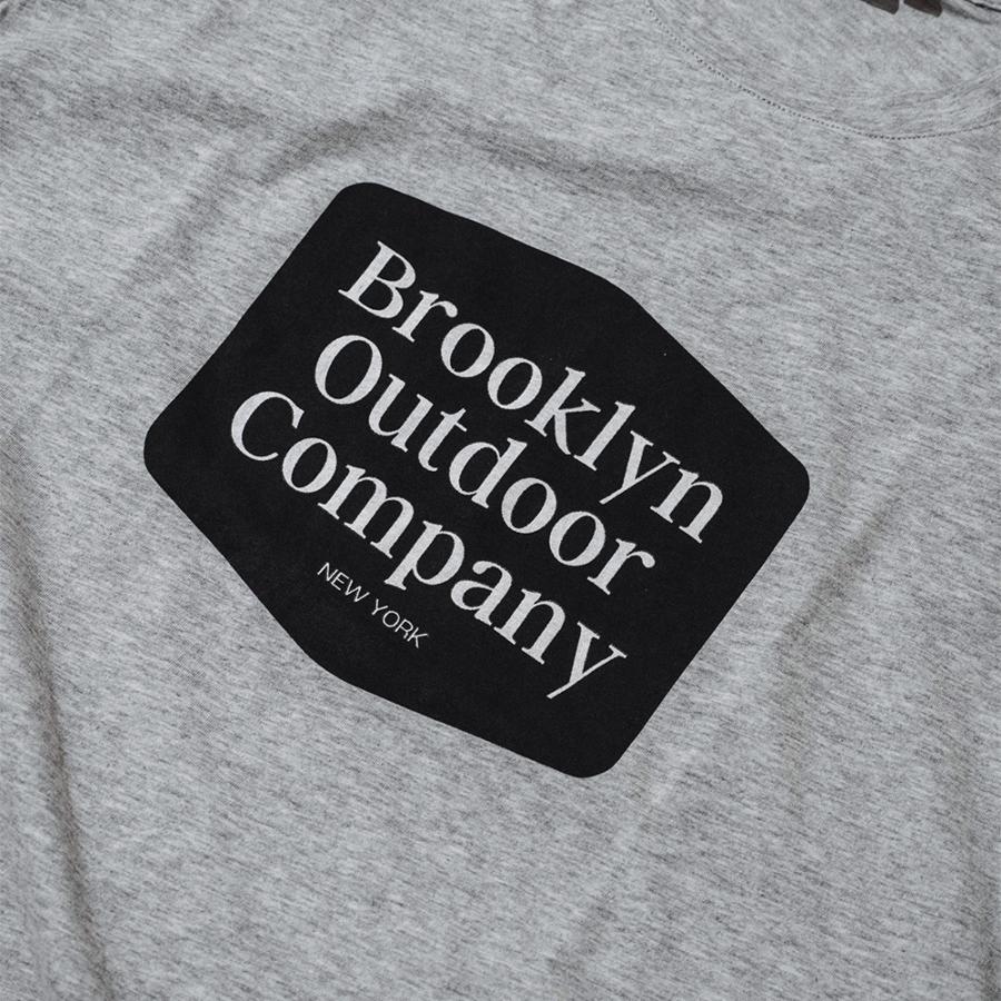 BROOKLYN OUTDOOR COMPANY (ブルックリンアウトドアカンパニー)  BOC The Recycled Cotton T Shirts GRAY リサイクルコットンTシャツ | BROOKLYN OUTDOOR COMPANY | 09