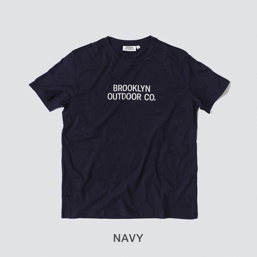 BROOKLYN OUTDOOR COMPANY (ブルックリンアウトドアカンパニー)  BOC The Recycled Cotton T Shirts NAVY リサイクルコットンTシャツ | BROOKLYN OUTDOOR COMPANY | 08
