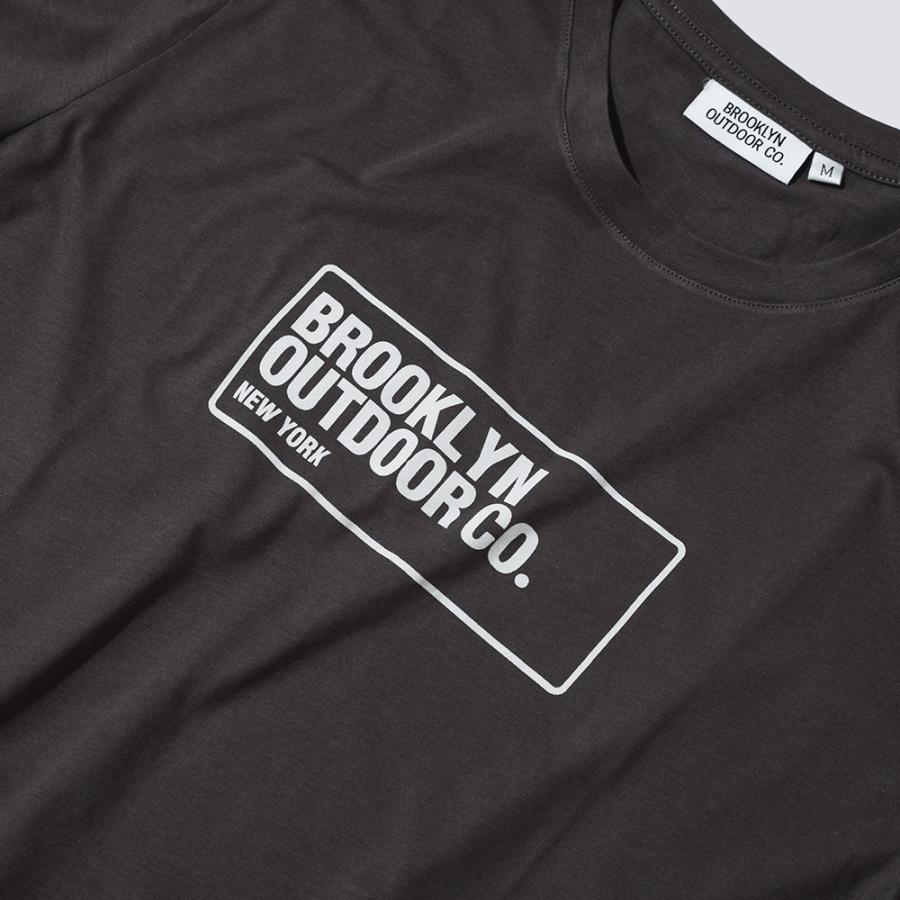 BROOKLYN OUTDOOR COMPANY (ブルックリンアウトドアカンパニー)  BOC The Recycled Cotton T Shirts CHARCOAL GRAY リサイクルコットンTシャツ | BROOKLYN OUTDOOR COMPANY | 09