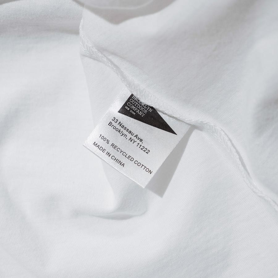 BROOKLYN OUTDOOR COMPANY (ブルックリンアウトドアカンパニー)  BOC The Recycled Cotton T Shirts CHARCOAL GRAY リサイクルコットンTシャツ | BROOKLYN OUTDOOR COMPANY | 13