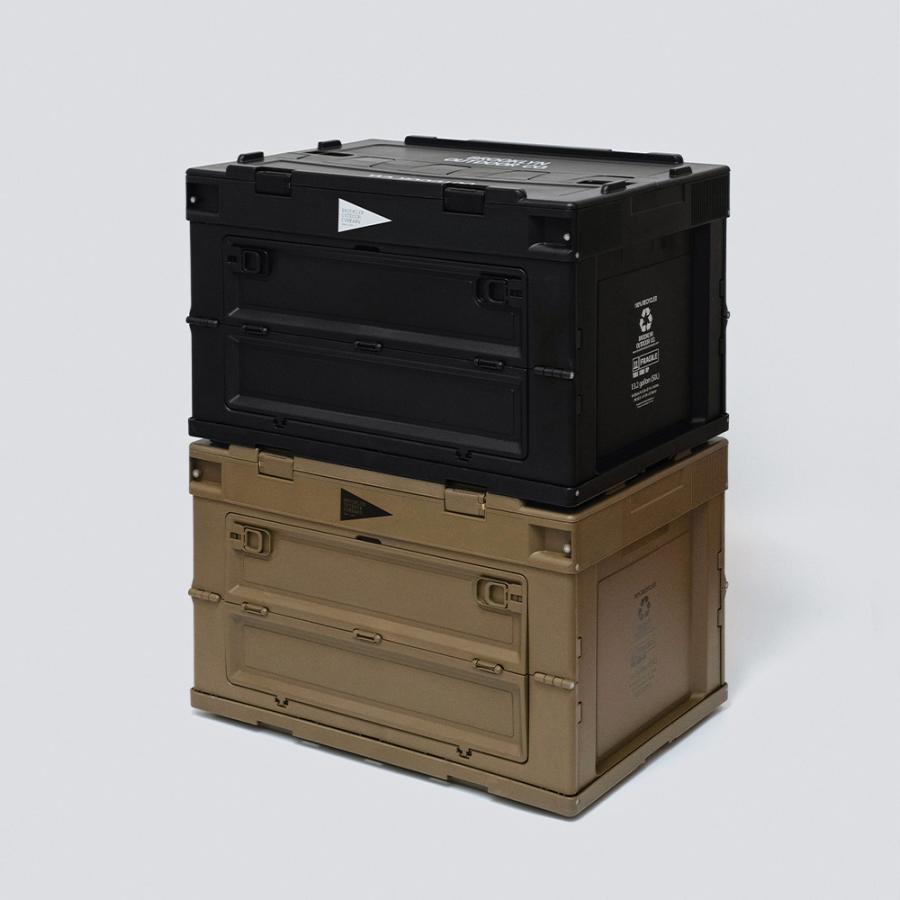 BROOKLYN OUTDOOR COMPANY (ブルックリンアウトドアカンパニー)  BOC The Recycled Folding Container 50L 折り畳み式コンテナ｜boc｜02
