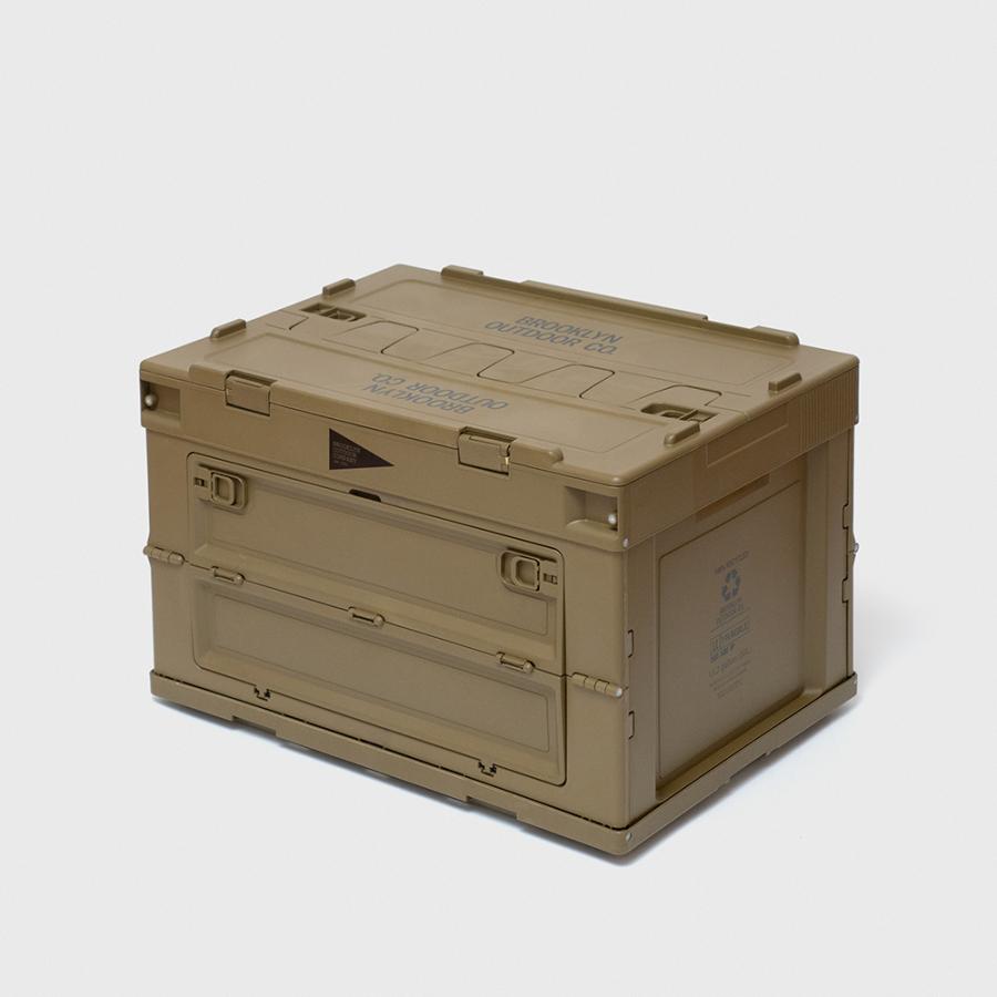 BROOKLYN OUTDOOR COMPANY (ブルックリンアウトドアカンパニー)  BOC The Recycled Folding Container 50L 折り畳み式コンテナ｜boc｜08