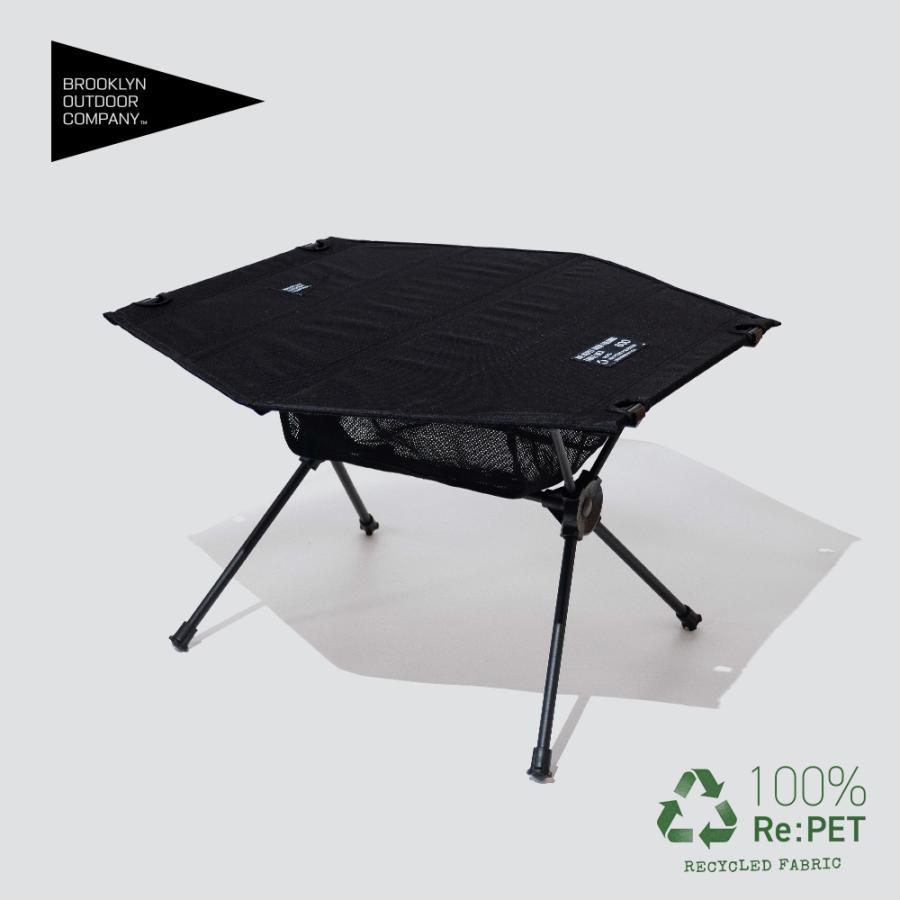BROOKLYN OUTDOOR COMPANY (ブルックリンアウトドアカンパニー)  BOC The RePET 600D Folding Hexa Table 折り畳み テーブル 六角形 | BROOKLYN OUTDOOR COMPANY