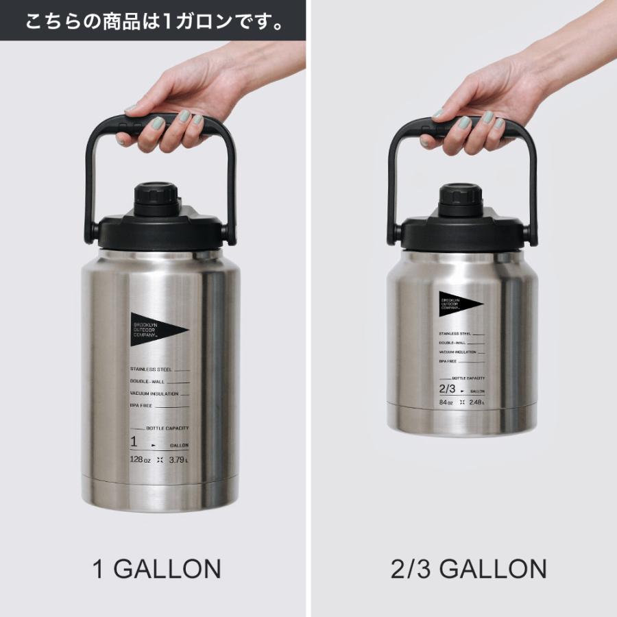 BROOKLYN OUTDOOR COMPANY BOC The Thermo Jug 1 GALLON 真空断熱構造サーモジャグ 3.8L 保冷 保温 | BROOKLYN OUTDOOR COMPANY | 14