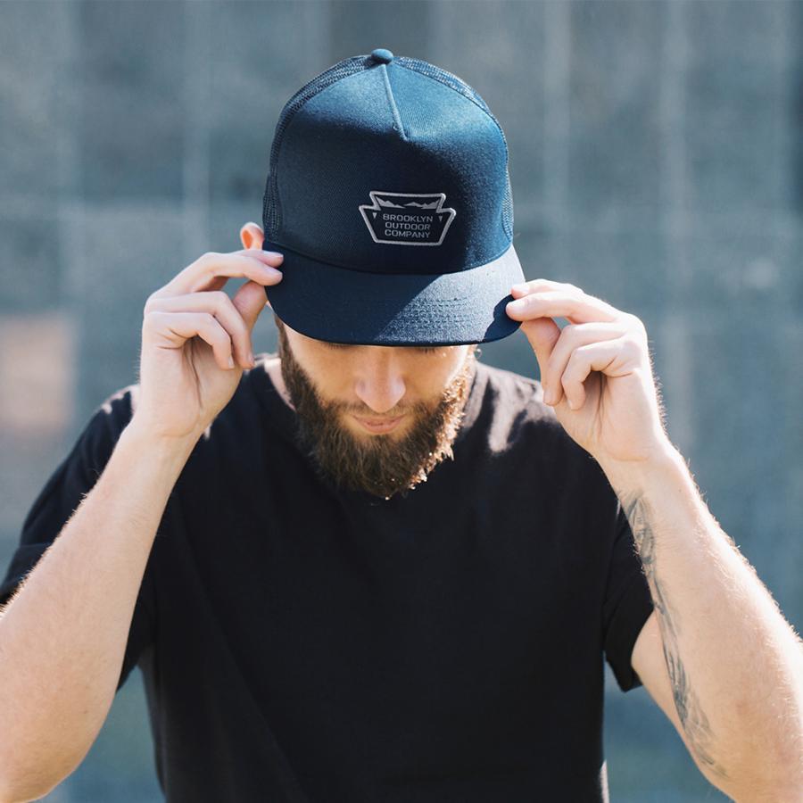 BROOKLYN OUTDOOR COMPANY (ブルックリンアウトドアカンパニー)  BOC The Recycled Trucker Hat オリジナルトラッカーハット | BROOKLYN OUTDOOR COMPANY | 02