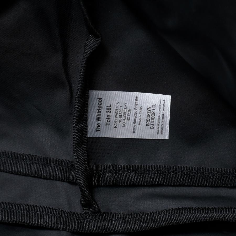 BROOKLYN OUTDOOR COMPANY (ブルックリンアウトドアカンパニー) BOC The Whirlpool Tote 30L 防水バケツトート 大型 アウトドア バック ギアトート | BROOKLYN OUTDOOR COMPANY | 10