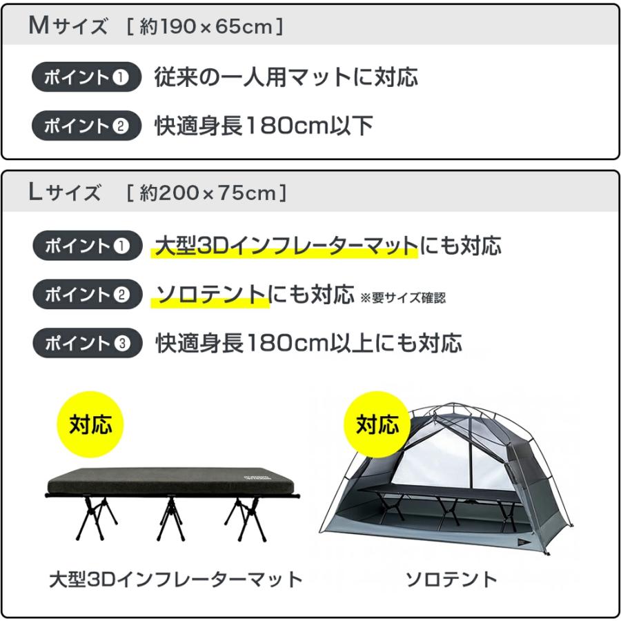 【一年保証】The 1000D Tactical Folding Cot L フォールディングコット Lサイズ コット 2way キャンプ | BROOKLYN OUTDOOR COMPANY | 03