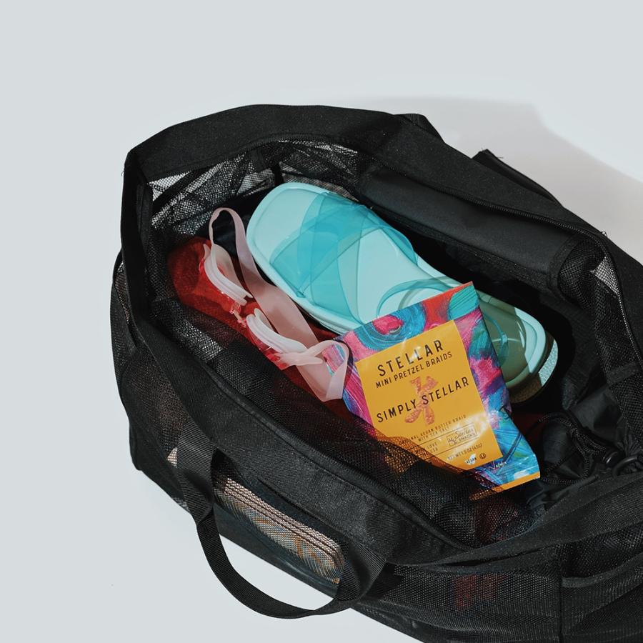 BROOKLYN OUTDOOR COMPANY (ブルックリンアウトドアカンパニー) BOC The Mesh Gear Tote 大容量メッシュトート トートバッグ ジム |  | 03