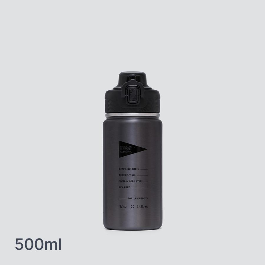 ★予約受付中★BROOKLYN OUTDOOR COMPANY The Thermo Flap 500ml 取っ手付きサーモボトル 保冷 保温 |  | 03