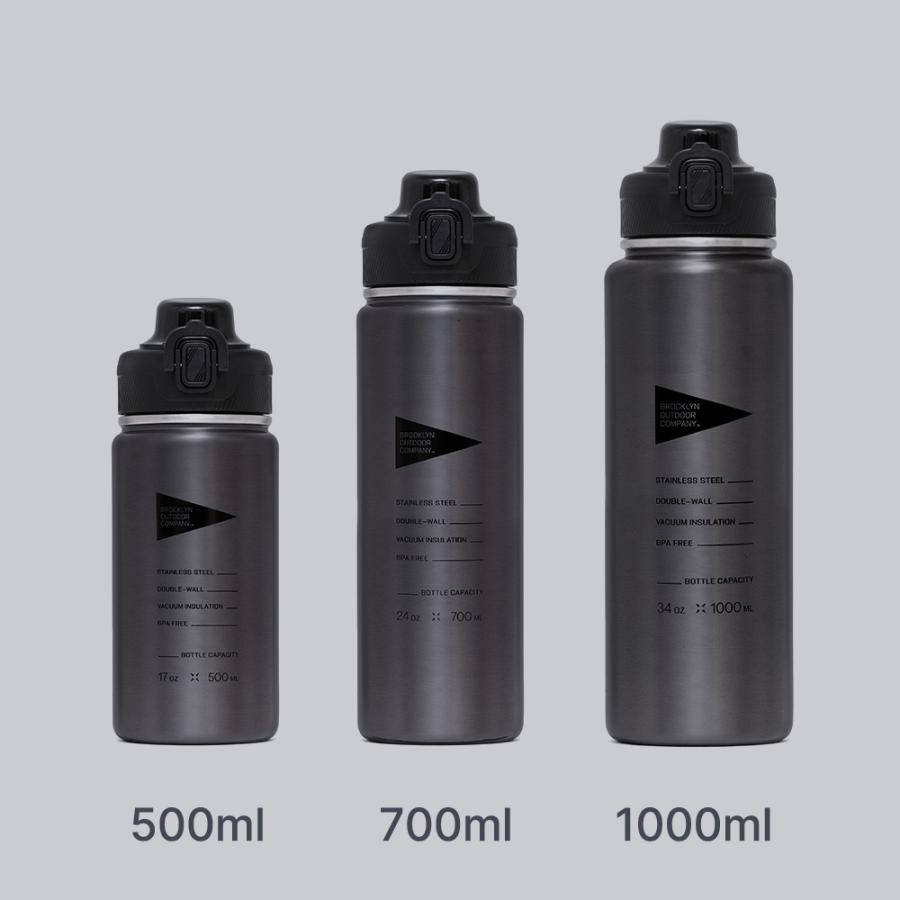 ★予約受付中★BROOKLYN OUTDOOR COMPANY The Thermo Flap 700ml 取っ手付きサーモボトル 保冷 保温 |  | 02