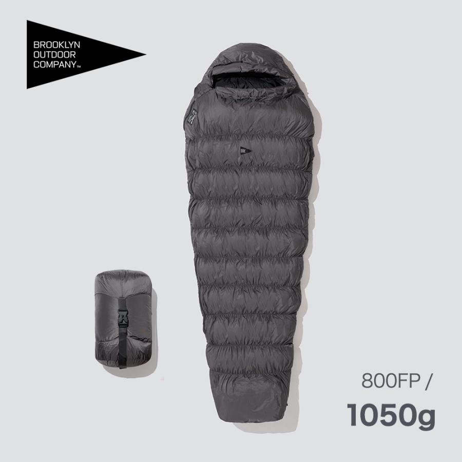 BROOKLYN OUTDOOR COMPANY The Catskills Peak+ Sleeping Bag 800FP / 1050g 寝袋 コンパクト | BROOKLYN OUTDOOR COMPANY