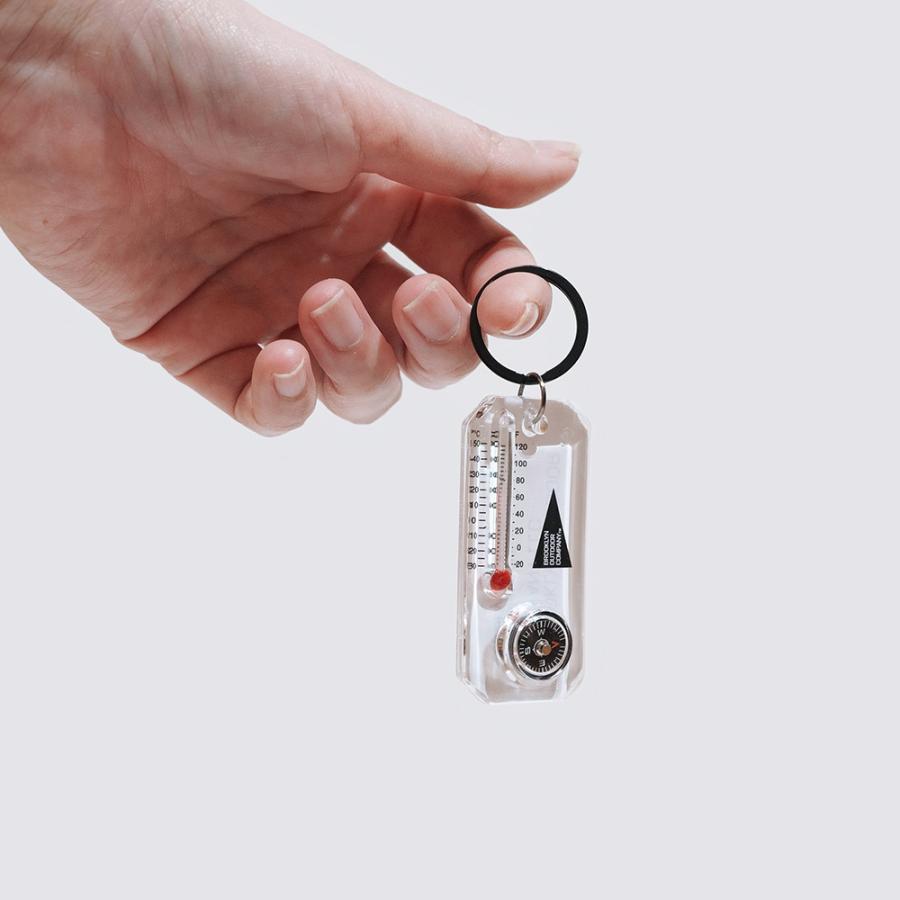 BROOKLYN OUTDOOR COMPANY (ブルックリンアウトドアカンパニー)  BOC The Thermo Compass Keyfob アウトドアキーフォブ 温度計 コンパス キーホルダー |  | 03