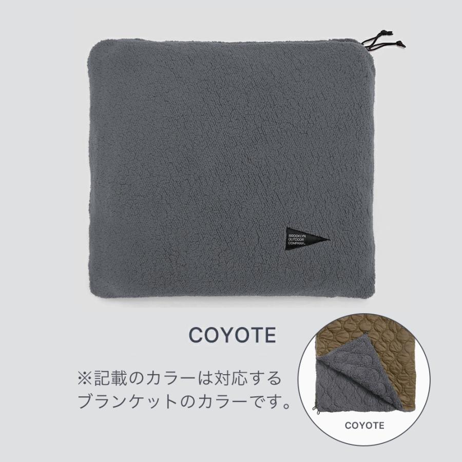 ★予約受付中★BROOKLYN OUTDOOR COMPANY (ブルックリンアウトドアカンパニー)  The Sherpa Fleece Sq Cover シェルパフリース スクエアカバー スクエア |  | 10