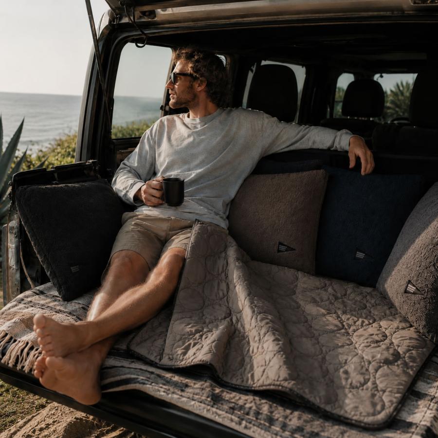 ★予約受付中★BROOKLYN OUTDOOR COMPANY (ブルックリンアウトドアカンパニー)  The Sherpa Fleece Sq Cover シェルパフリース スクエアカバー スクエア |  | 02