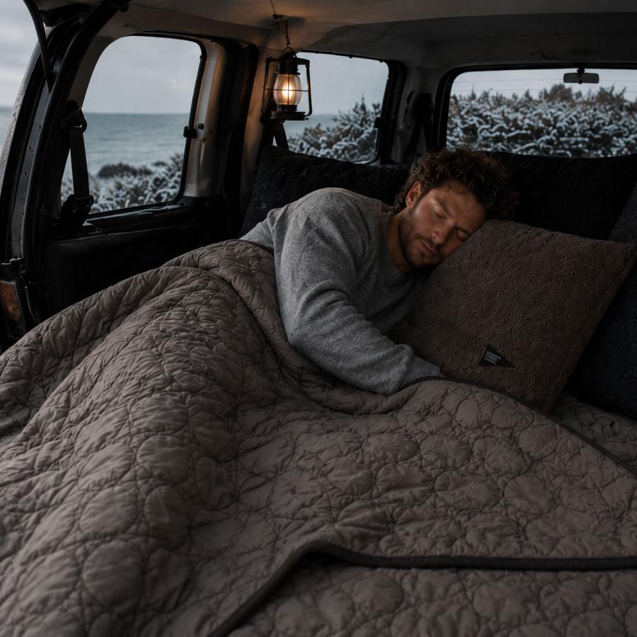 ★予約受付中★BROOKLYN OUTDOOR COMPANY (ブルックリンアウトドアカンパニー)  The Sherpa Fleece Sq Cover シェルパフリース スクエアカバー スクエア |  | 03