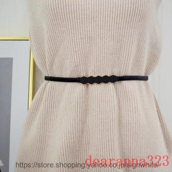 ベルト細ベルトゴムベルトレディースメタルウエストマークおしゃれ大きいサイズドレスニットワンピース用ストレッチ Boc Boccastore 通販 Yahoo ショッピング