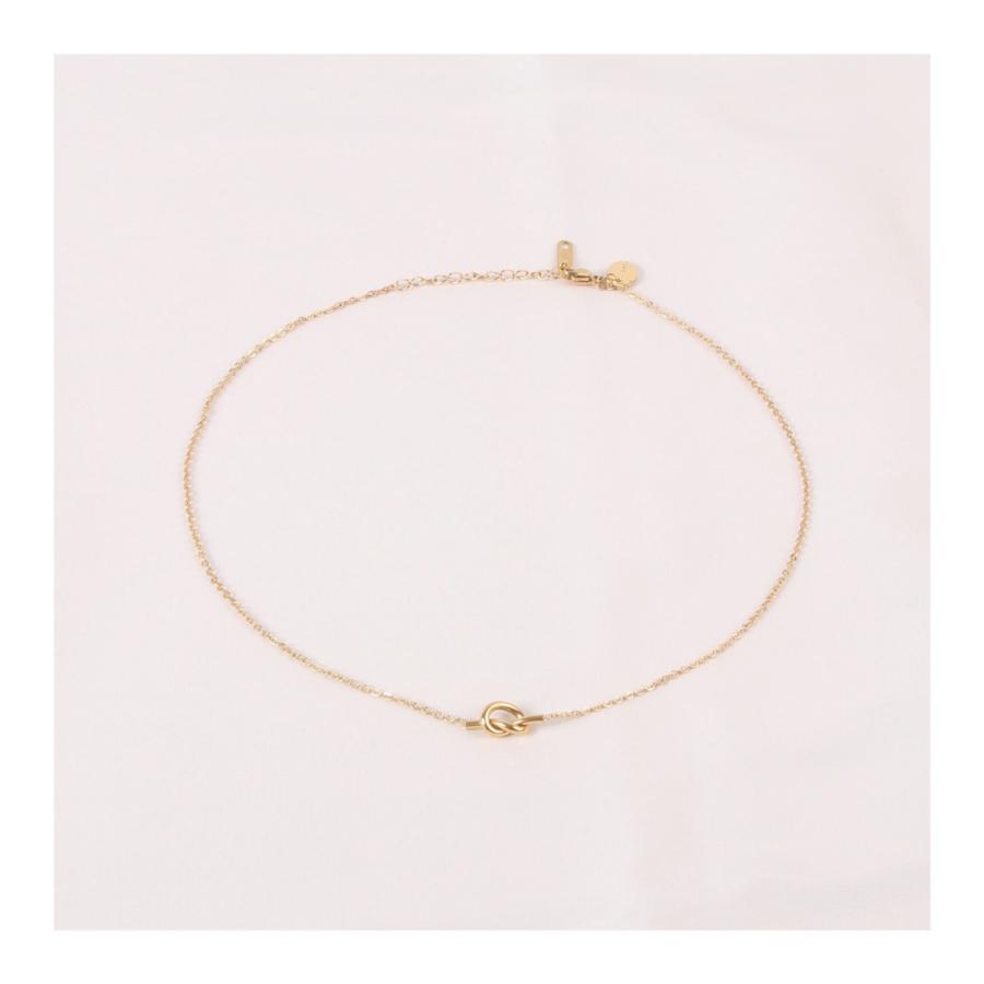 at.ginza LOVEKNOT（縁結び）ネックレス　ゴールド　スモール　結び目　おしゃれ かわいい レディース 女性 上品 誕生日 プレゼント お返し 人気 |  | 01