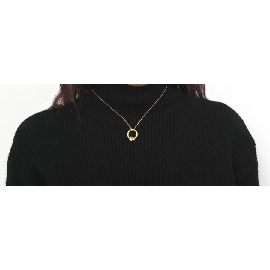 at.ginza LOVEKNOT（縁結び）ネックレス　ゴールド　ビッグ　結び目　925 シルバー　おしゃれ かわいい レディース 女性 上品 誕生日 プレゼント お返し 人気 |  | 02