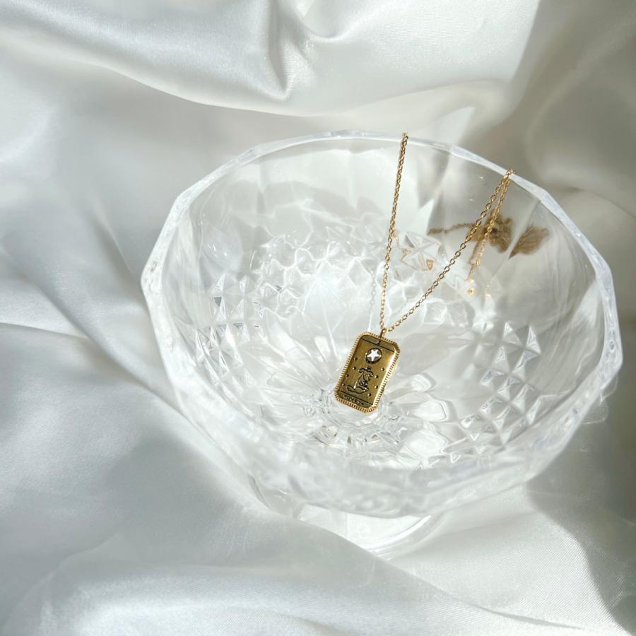 【限定商品】at.ginza MONETA ゴールドタロットネックレス　おしゃれ かわいい レディース 女性 上品 誕生日 プレゼント お返し 人気　タロットカード |  | 04