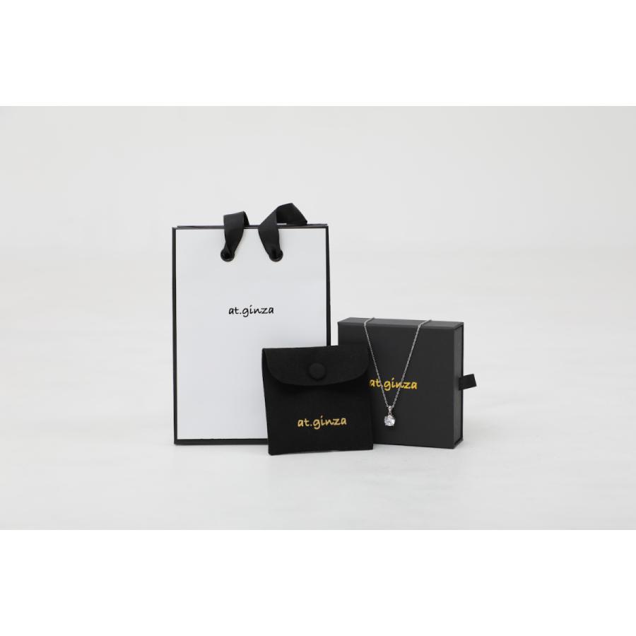 at.ginza 大粒高級ジルコニアネックレス 8mm　おしゃれ かわいい レディース 女性 上品 誕生日 プレゼント お返し 人気 |  | 01